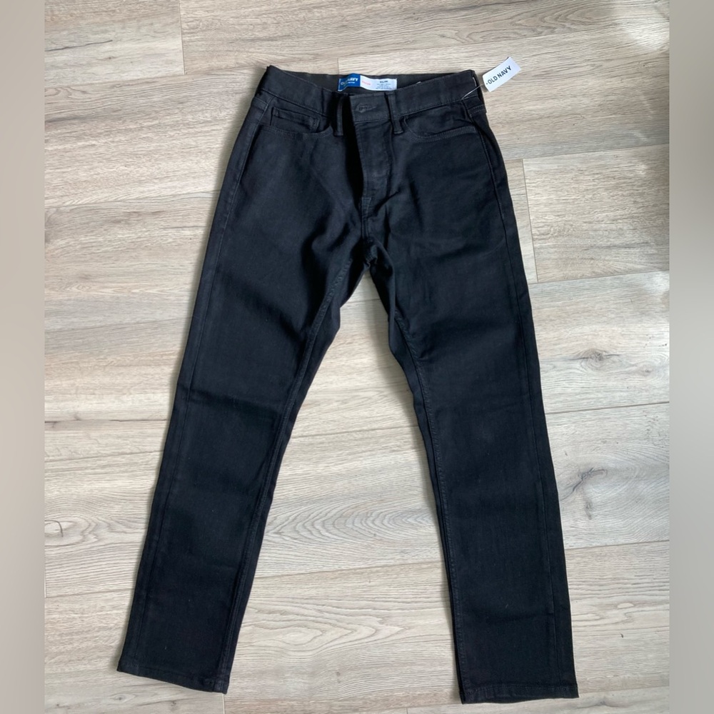 Old Navy Men's Black Slim 360 Stretch Jeans BNWT